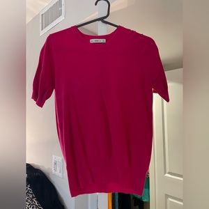 Zara Knit Quarter Sleeve Top